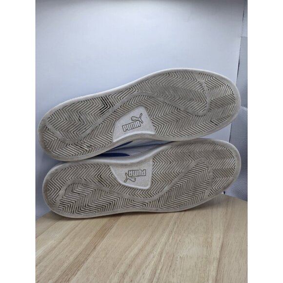 Puma Men's Smash V2 364989-04 Blue Casual Shoes Sneakers Size 11.5 - Picture 7 of 8